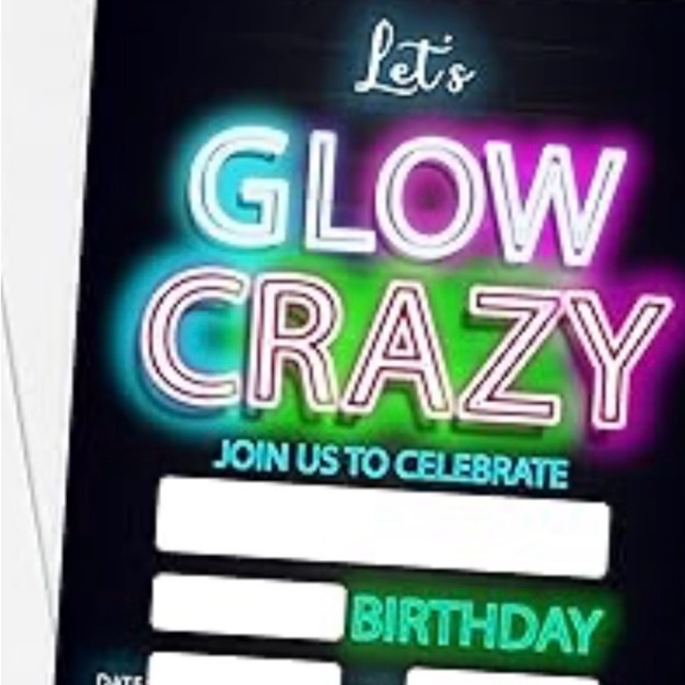 Birthday party invitations (3 packs)for 1 low price